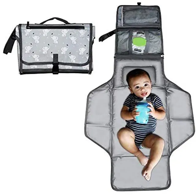 Shisha cho'ntakli chaqaloq bezi sumkasi