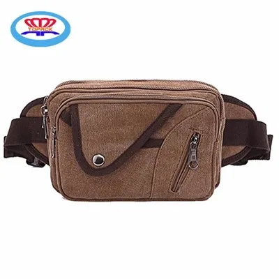 Sozlanishi mumkin bo'lgan tasmali kanvas bel sumkasi