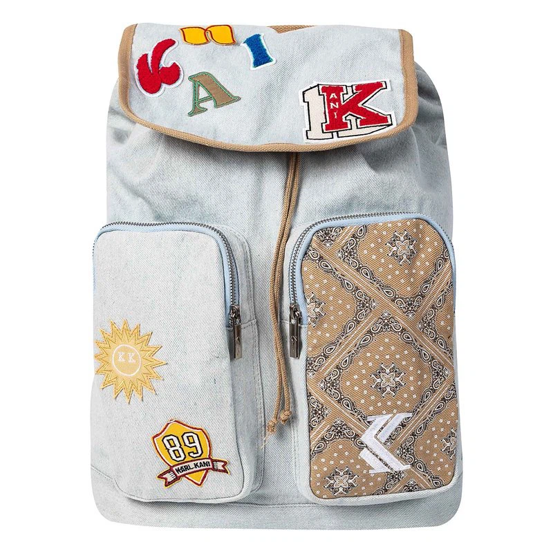 Yuvilgan jinsi bosma ryukzak